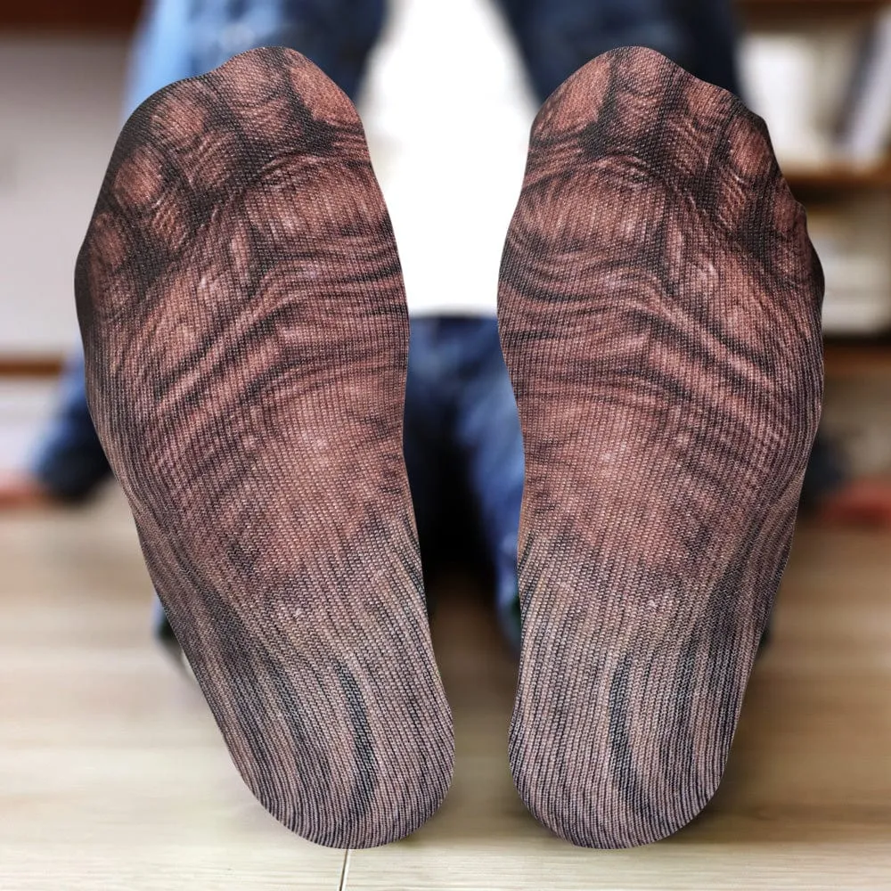 Funny 3D Print Animal Socks Feet Socks Funny Socks Gifts - Zebra Feet