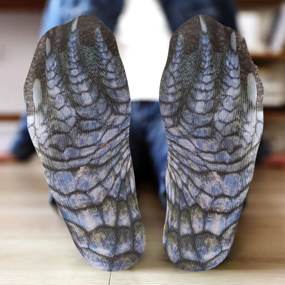 Funny 3D Print Animal Socks Feet Socks Funny Socks Gifts - Zebra Feet