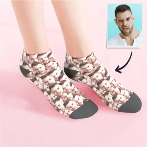 Funny Boyfriend Gift Face Socks