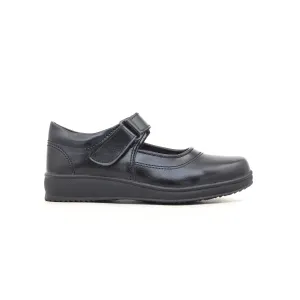 Girls Black School Shoes SK0035