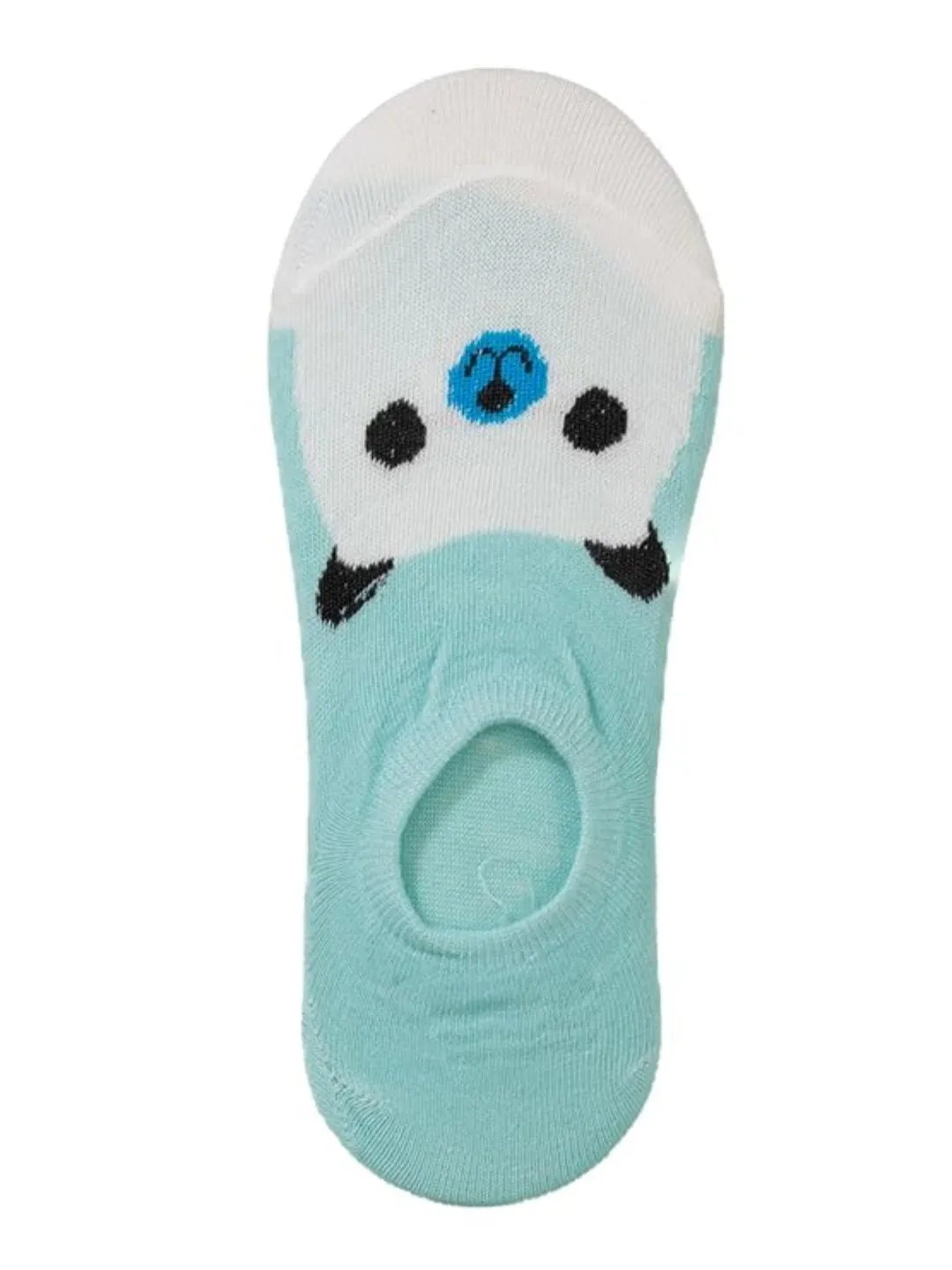 Girls' Cozy Critter Low Cut No-Show Socks - 3-Pack in Pastel Shades