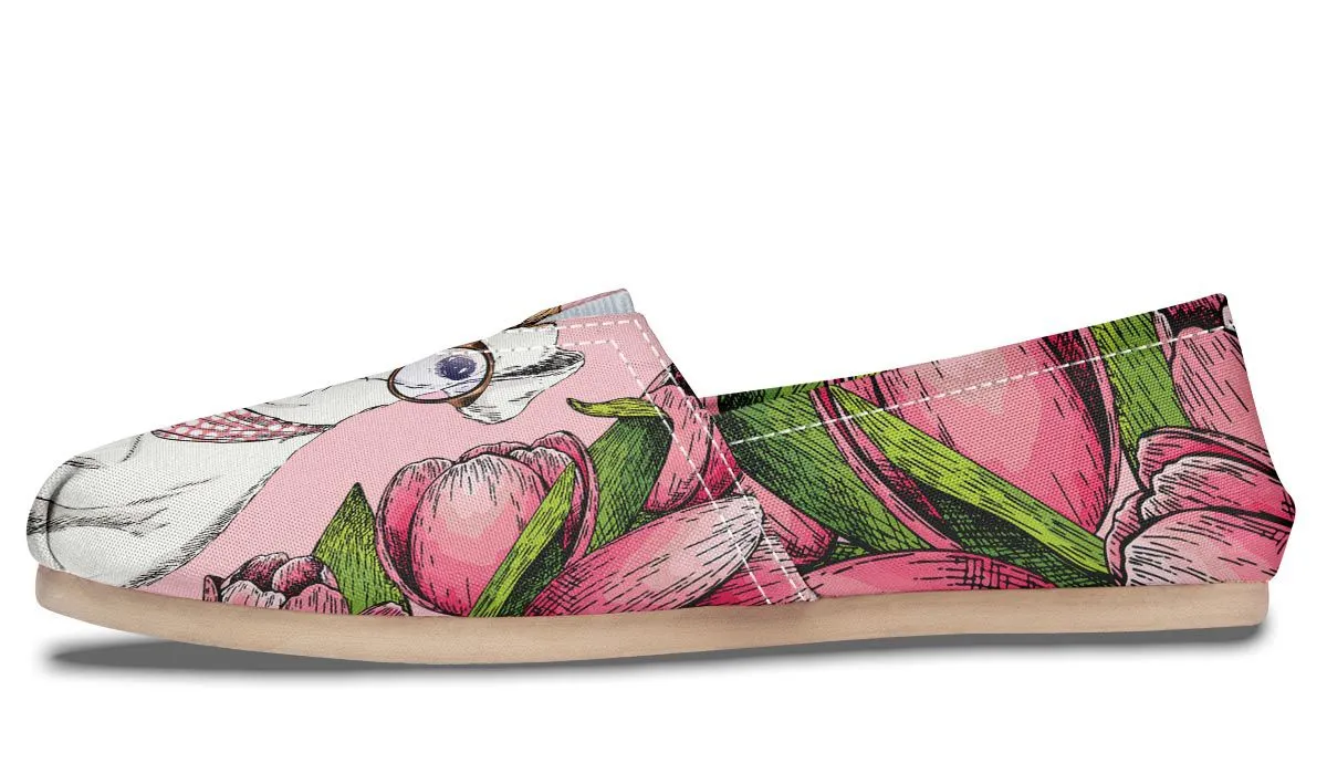 Goofy Jack Russell Terrier Casual Shoes