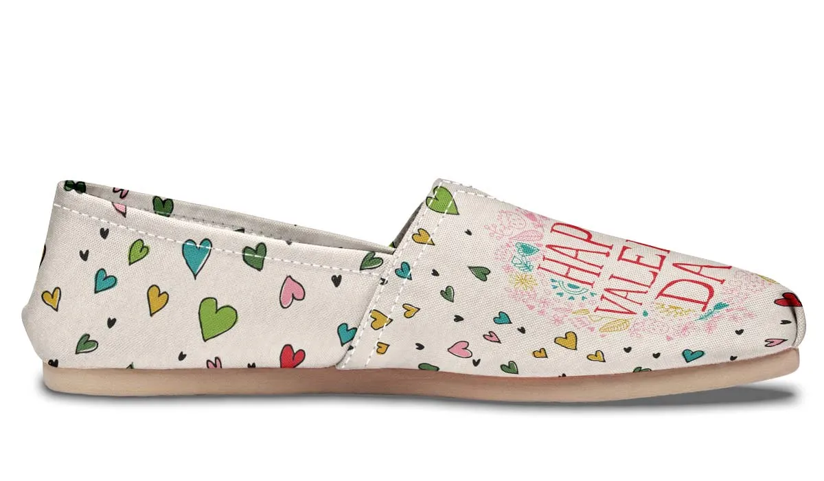 Happy Valentine's Day Casual Shoes