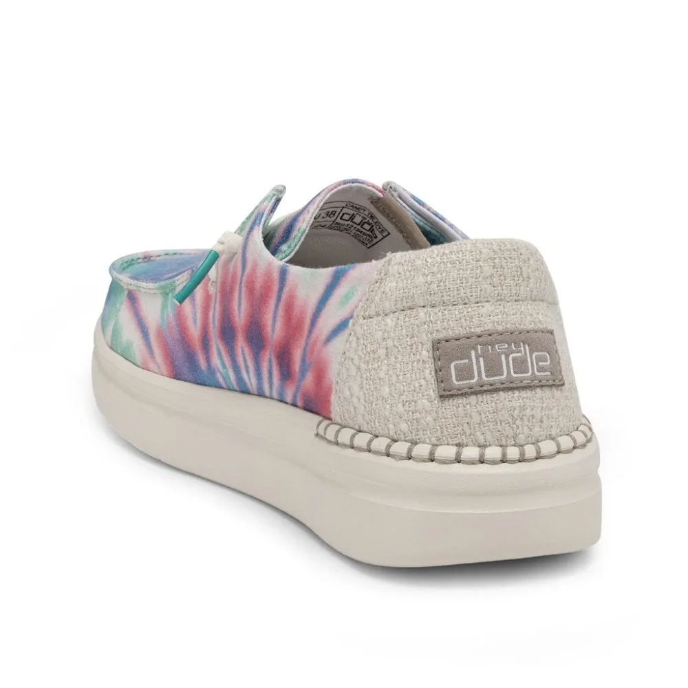 Hey Dude Wendy Rise Candy Tie Dye. Only size 3 left.