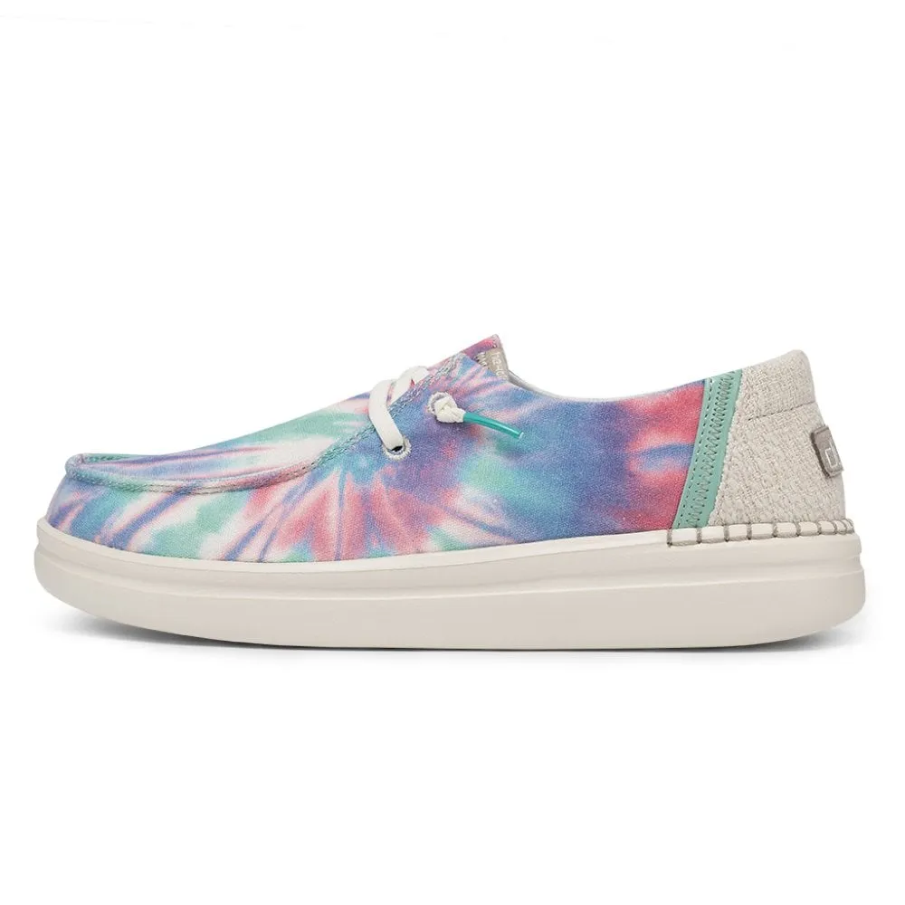 Hey Dude Wendy Rise Candy Tie Dye. Only size 3 left.