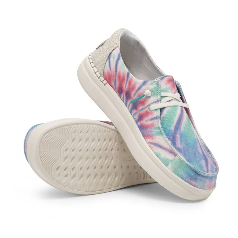 Hey Dude Wendy Rise Candy Tie Dye. Only size 3 left.