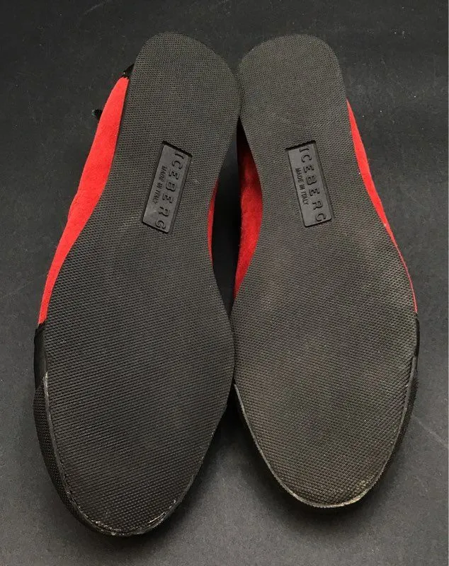 Iceberg Women's Red Black Athletic Shoes - Size EUR 41