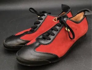 Iceberg Women's Red Black Athletic Shoes - Size EUR 41