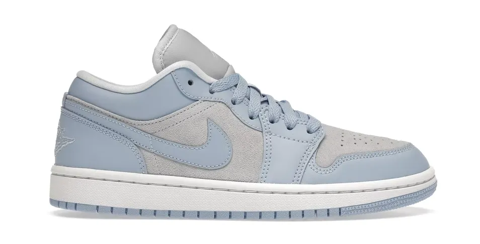Jordan 1 Low Football Grey Aluminum (W)