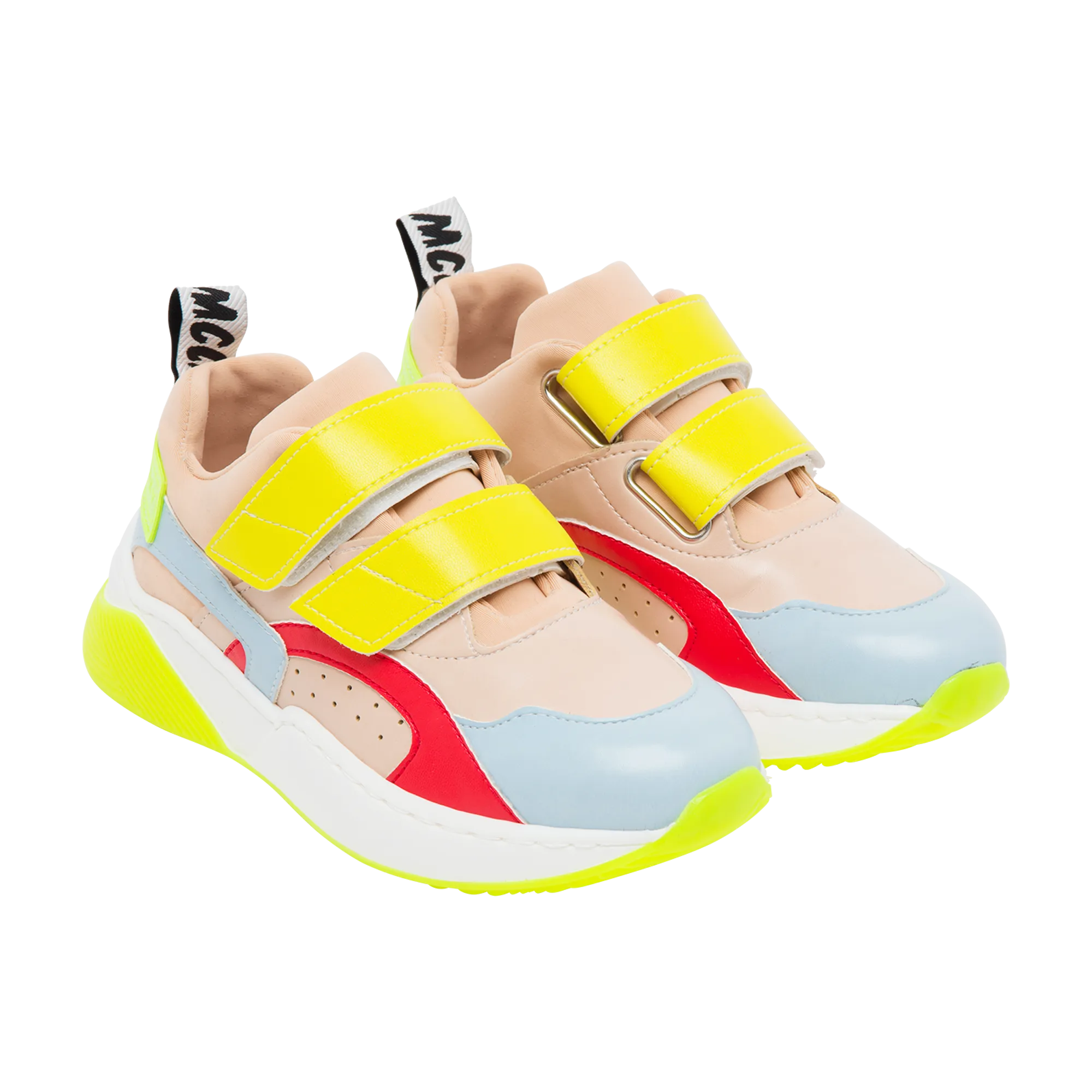 KID GIRL MULTICOLOR SPORT TRAINERS,MULTI