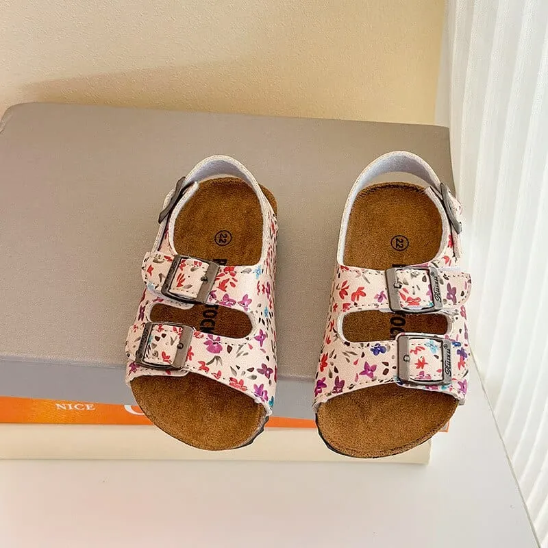 Kids Double Buckle Sandals