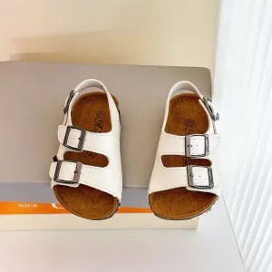 Kids Double Buckle Sandals