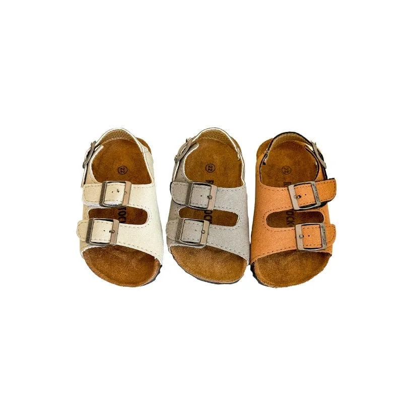 Kids Double Buckle Sandals