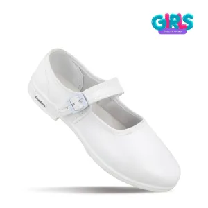 Kids School Shoe - WV591 White