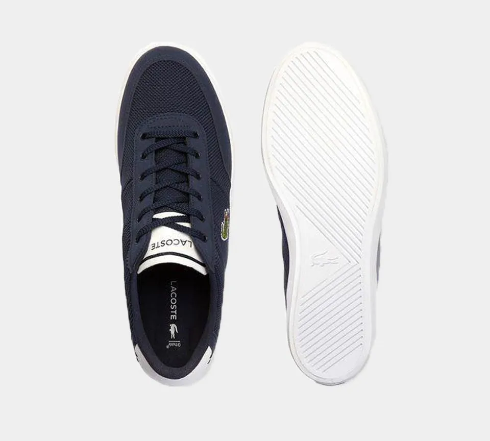 LACOSTE COURT-MASTER 118 1 CAM CANVAS TRAINERS