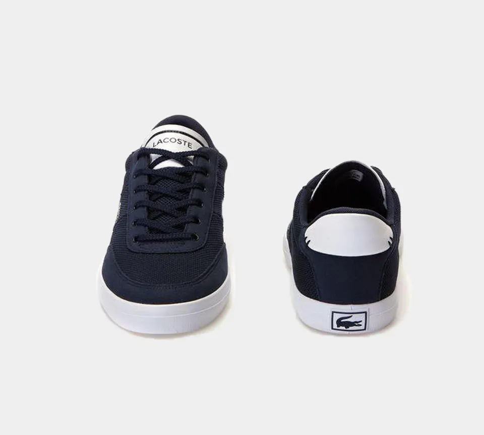 LACOSTE COURT-MASTER 118 1 CAM CANVAS TRAINERS