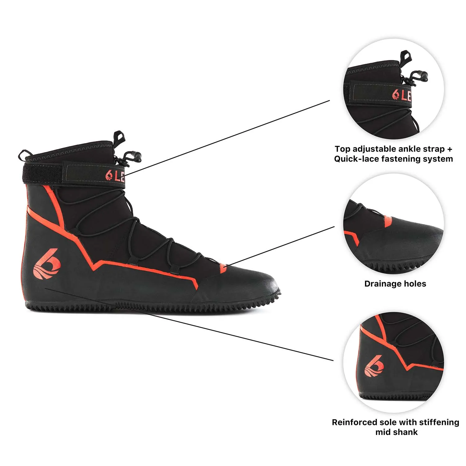 Level Six Creek 2.0 Neoprene Boots