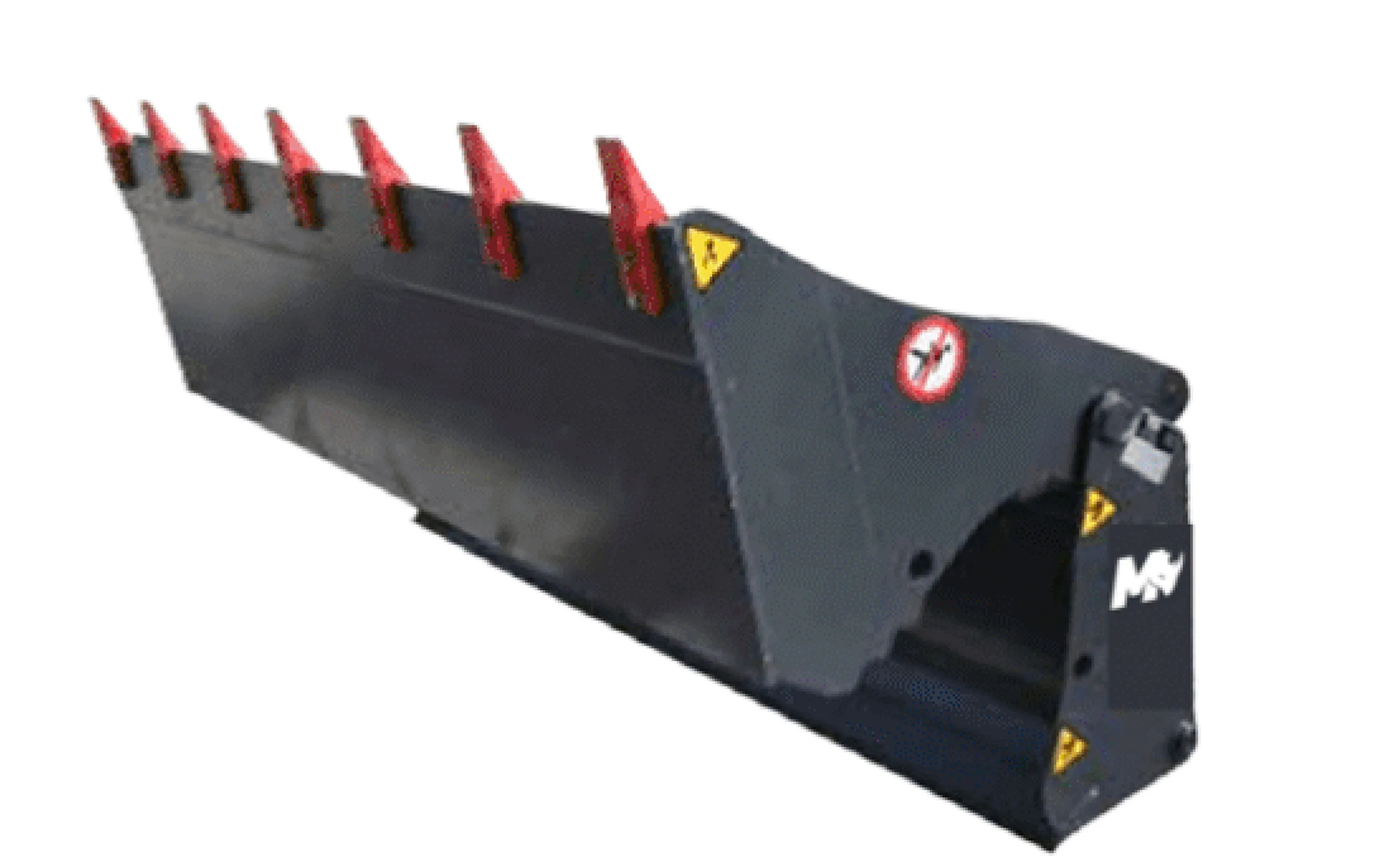 Mazio Multifunctional 4 in 1 Bucket | Width 1400 to 2300 mm | Depth 945 mm | Height 805 mm | For Skid Steer Loaders