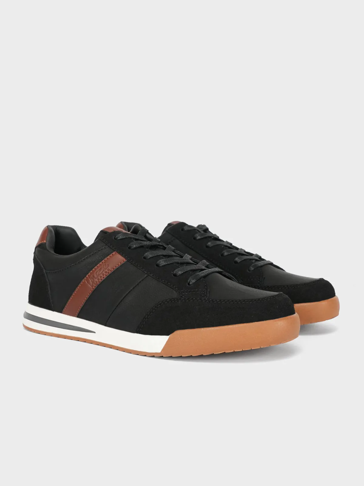Mens "RAKAN" Comfy Lace Up Trainers
