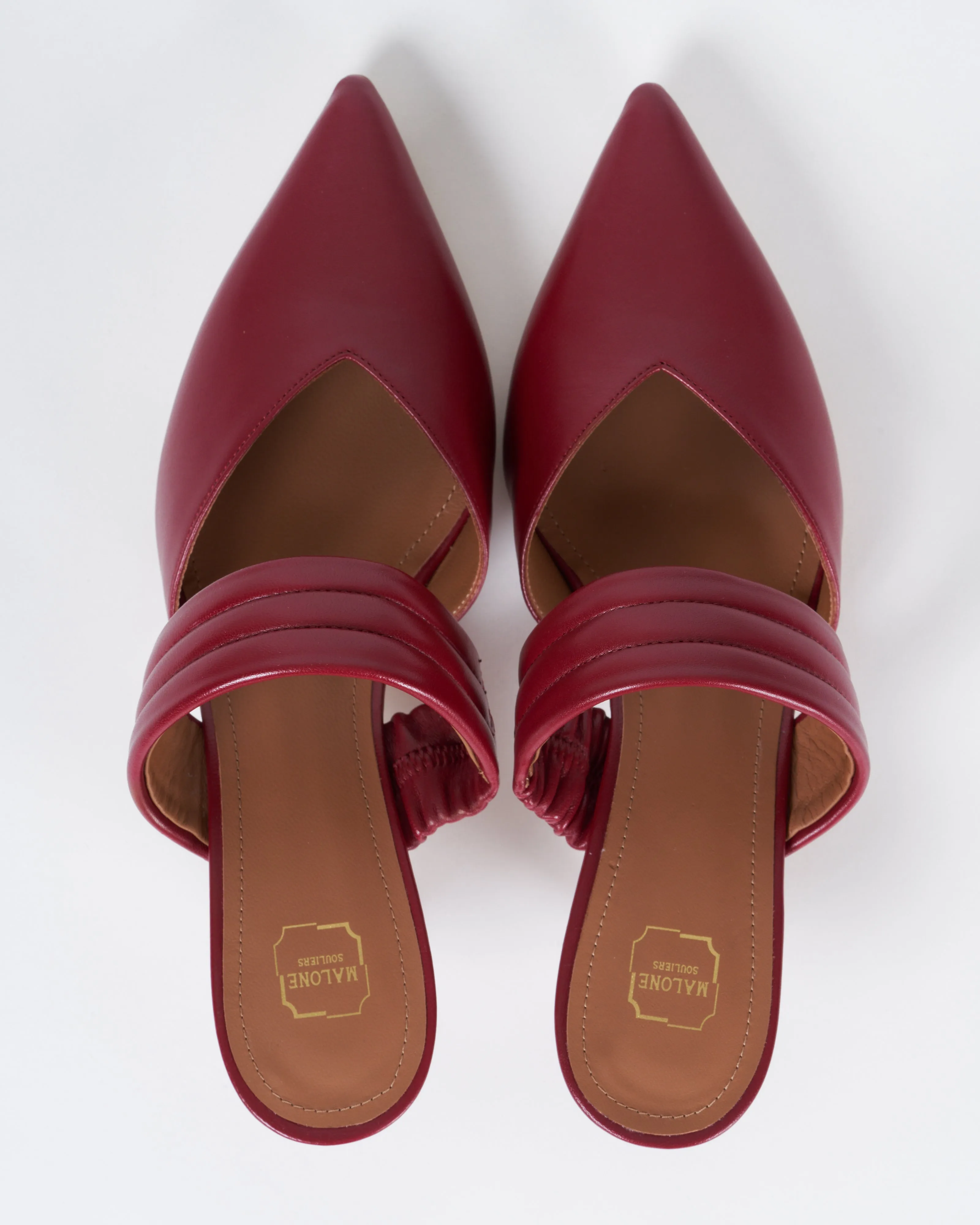 mia heel - maroon