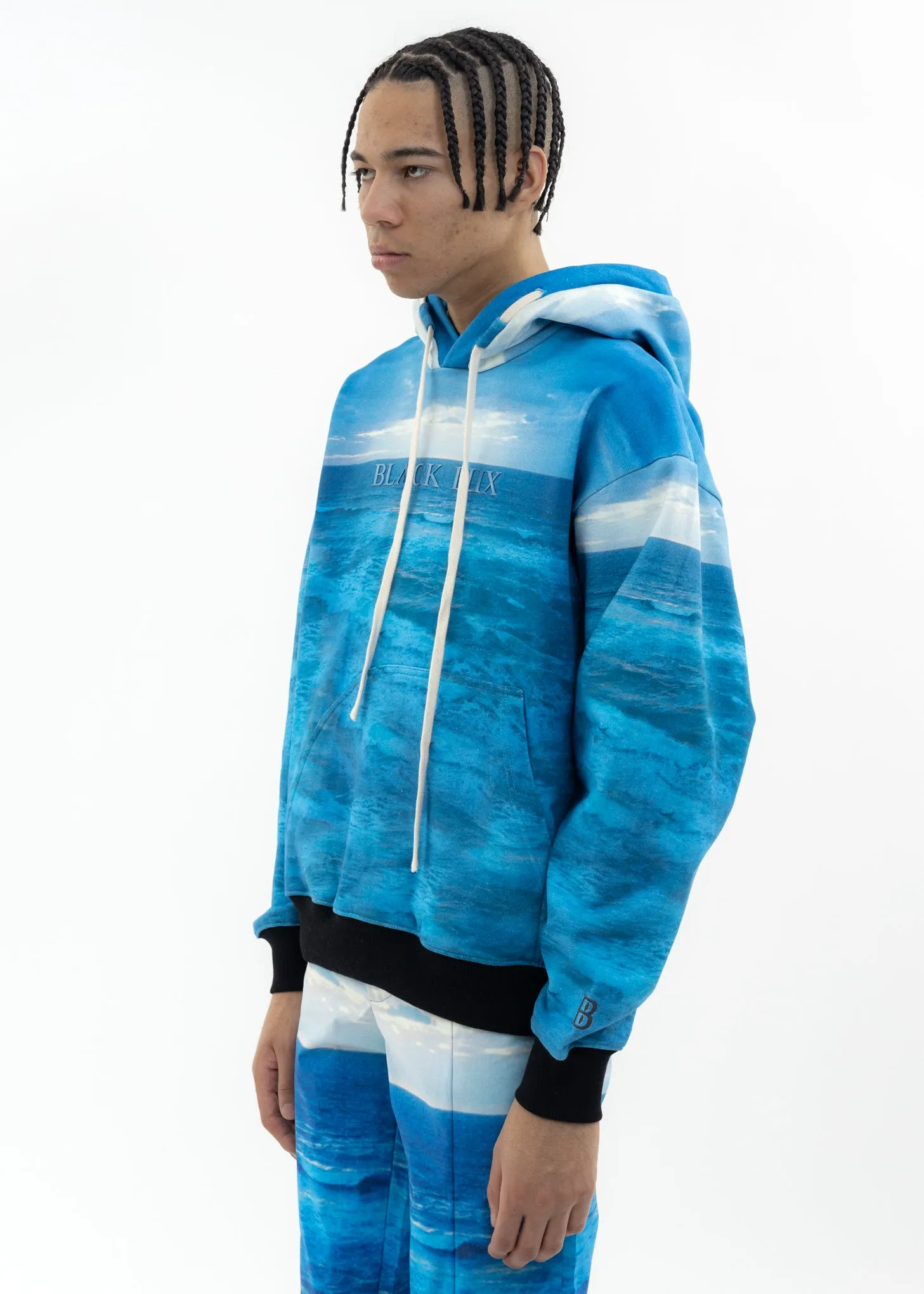 Multi Water Printed Hoodie