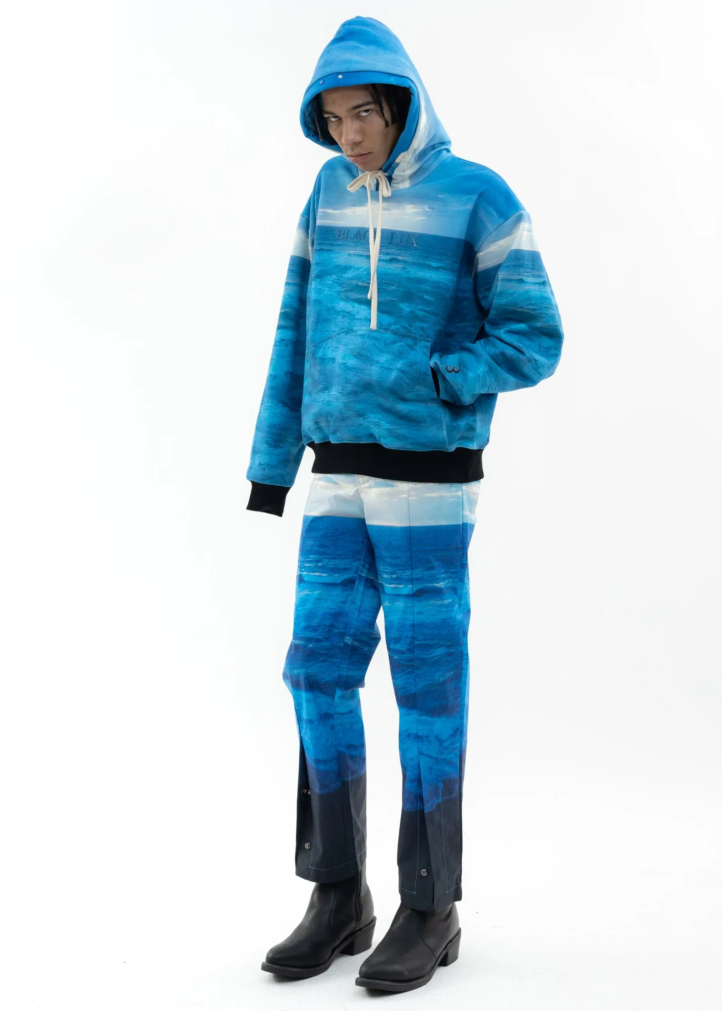 Multi Water Printed Hoodie