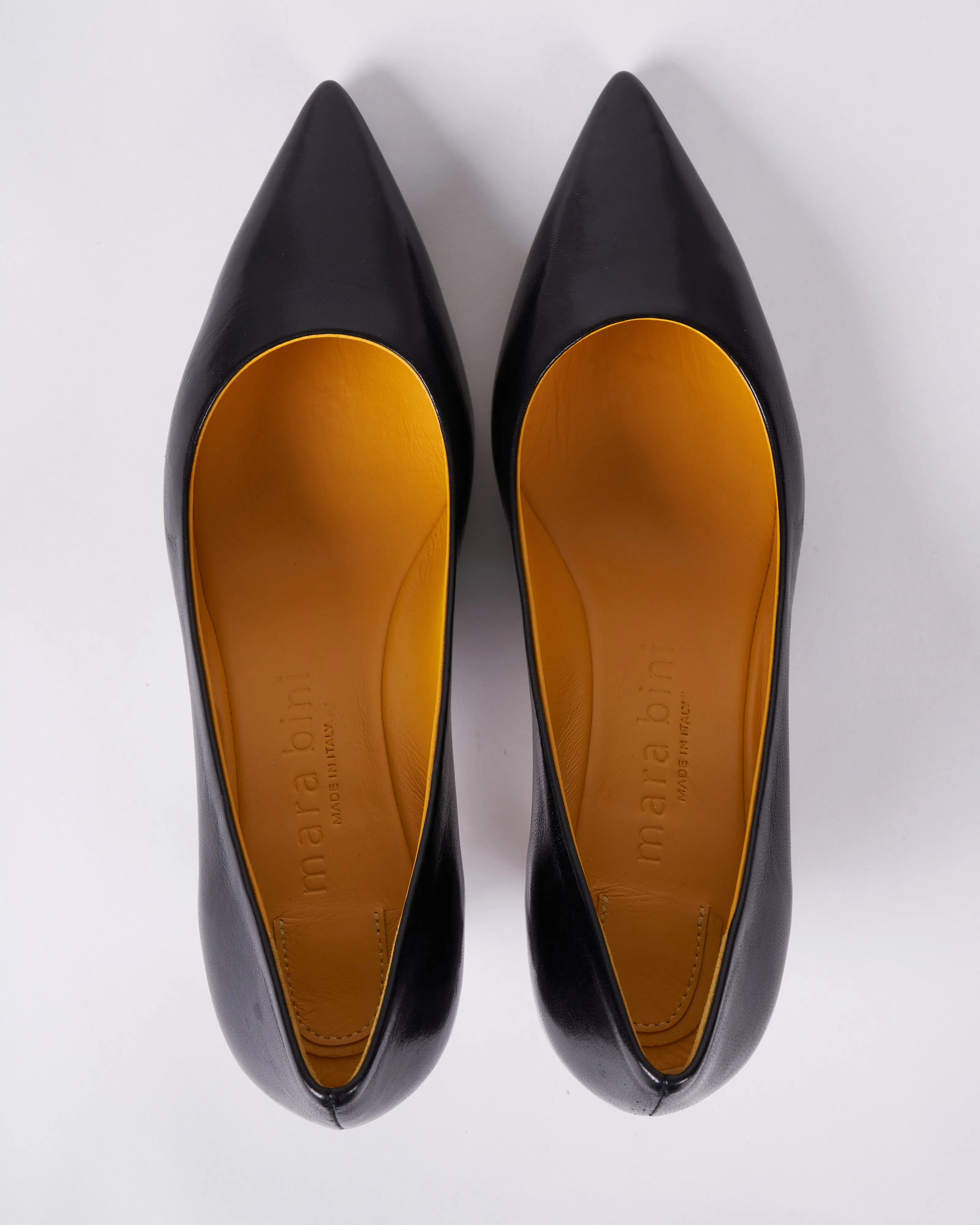 nappa heel - black nappa