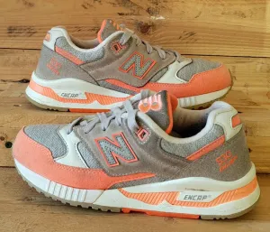 New Balance 530 Encap Low Textile Trainers UK4/US6/EU36.5 W530FIM Grey/Salmon