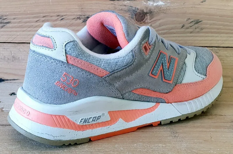 New Balance 530 Encap Low Textile Trainers UK4/US6/EU36.5 W530FIM Grey/Salmon