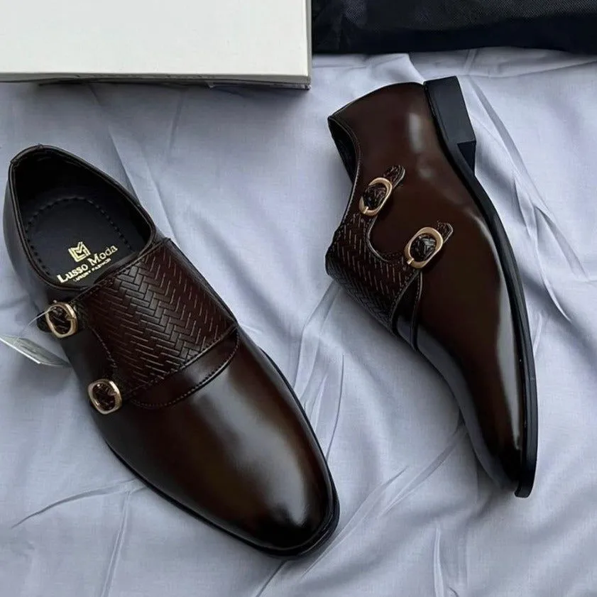 New Double Monk Formal Shoes