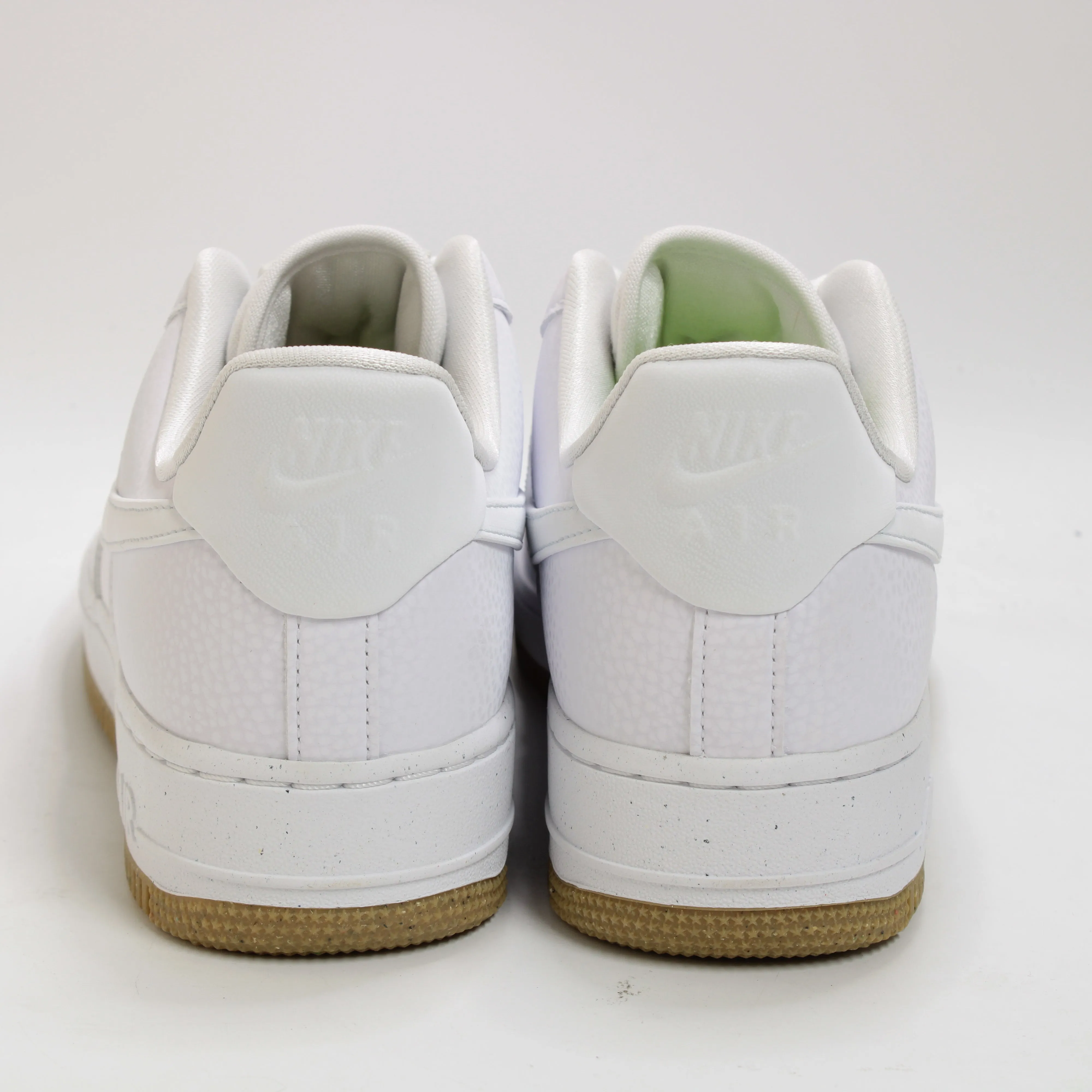 Nike Air Force 1 Lo (W) Trainers White Football Grey Gum Light Brown