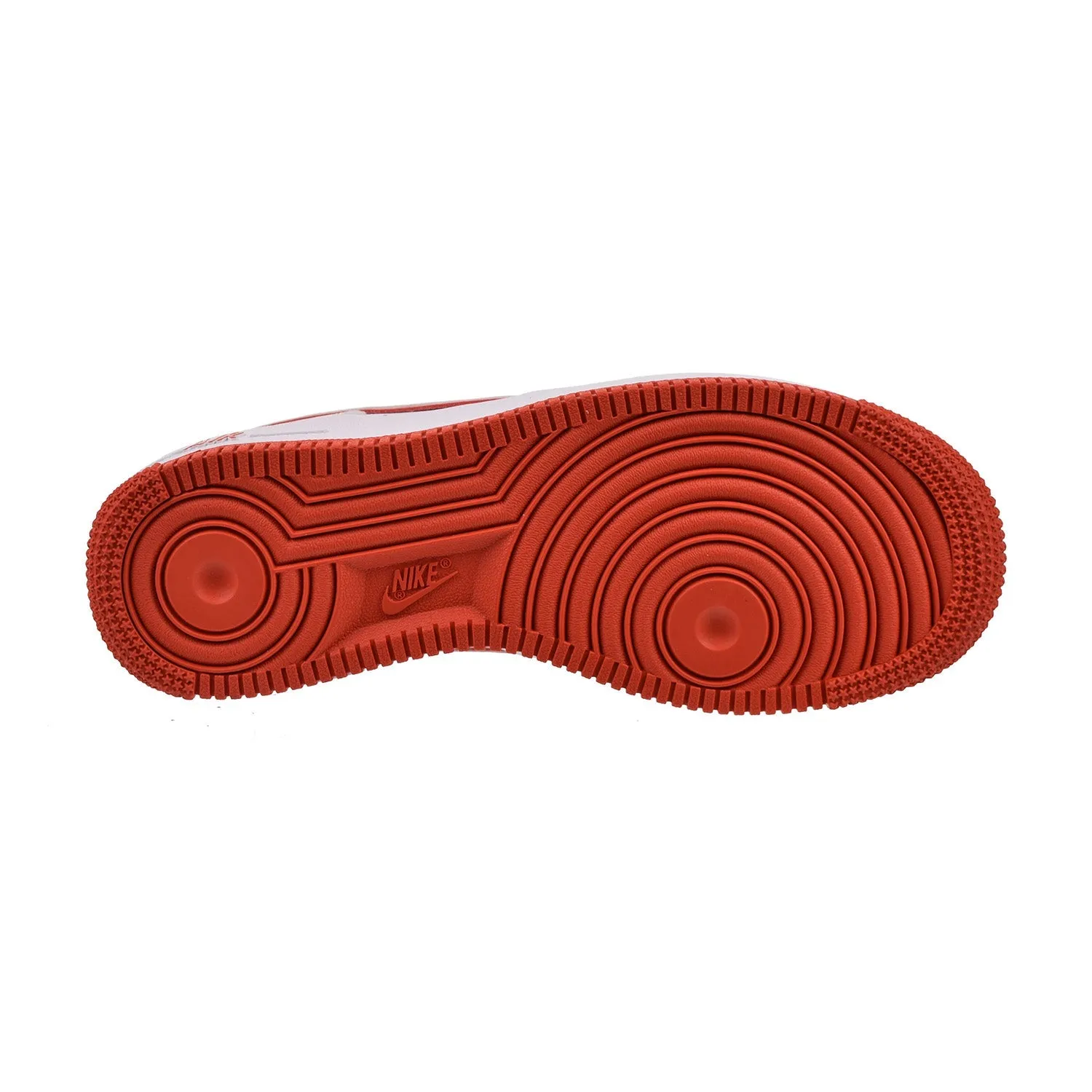 Nike Air Force 1 Low (GS) Big Kids' Shoes White Picante Red