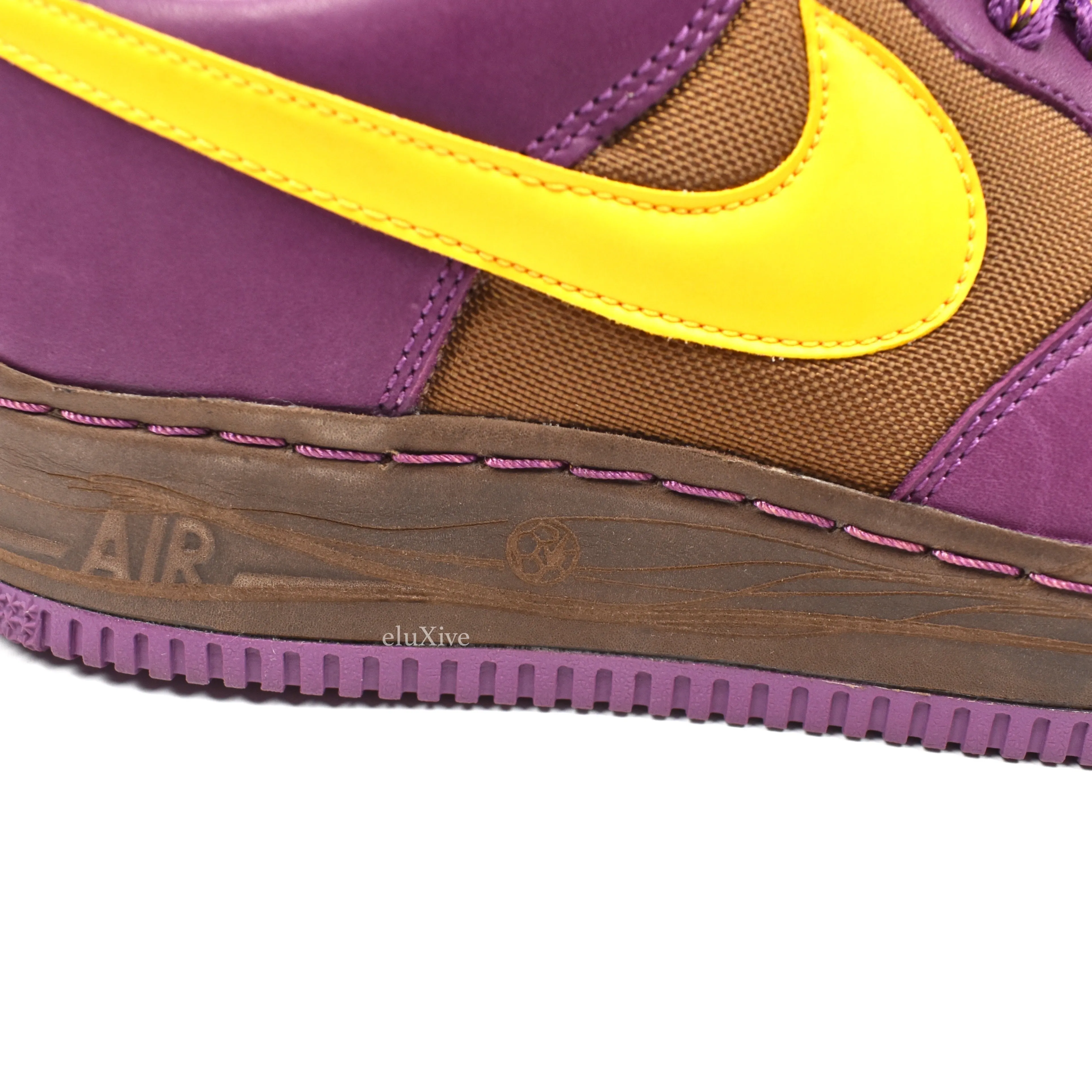 Nike - Air Force 1 Low Inside Out (Bison/Purple)