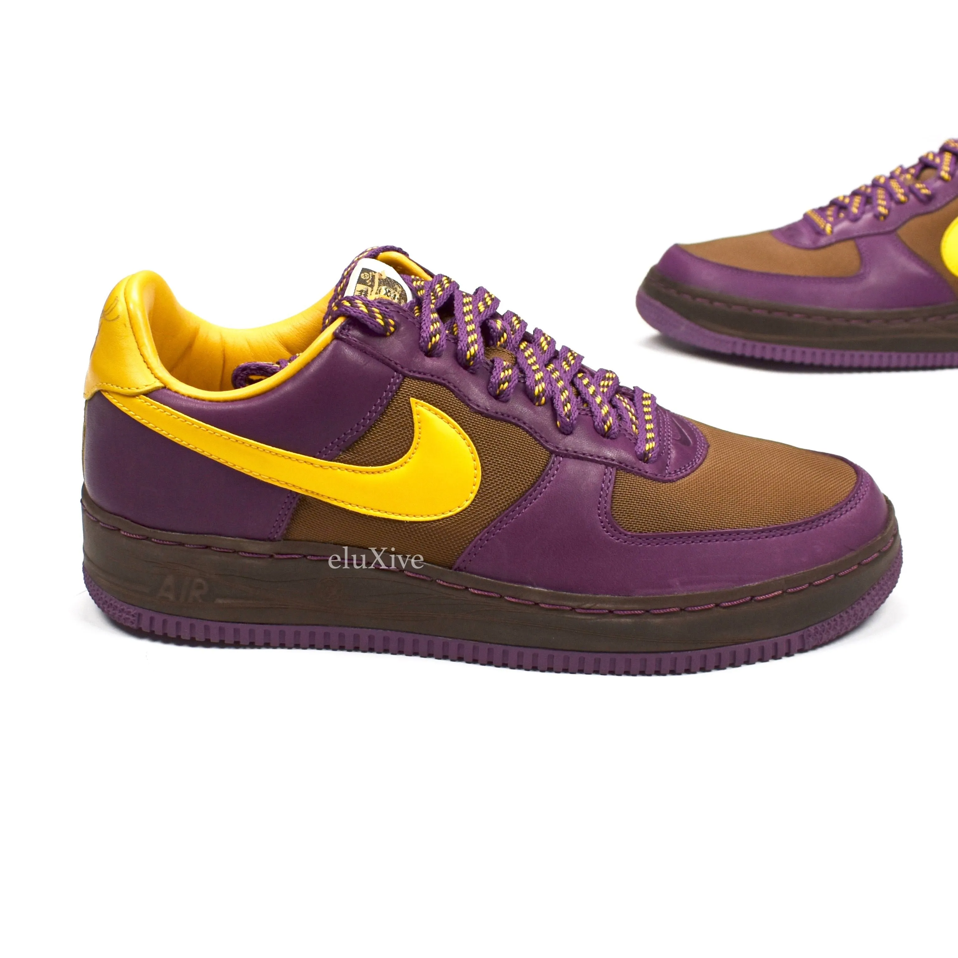 Nike - Air Force 1 Low Inside Out (Bison/Purple)