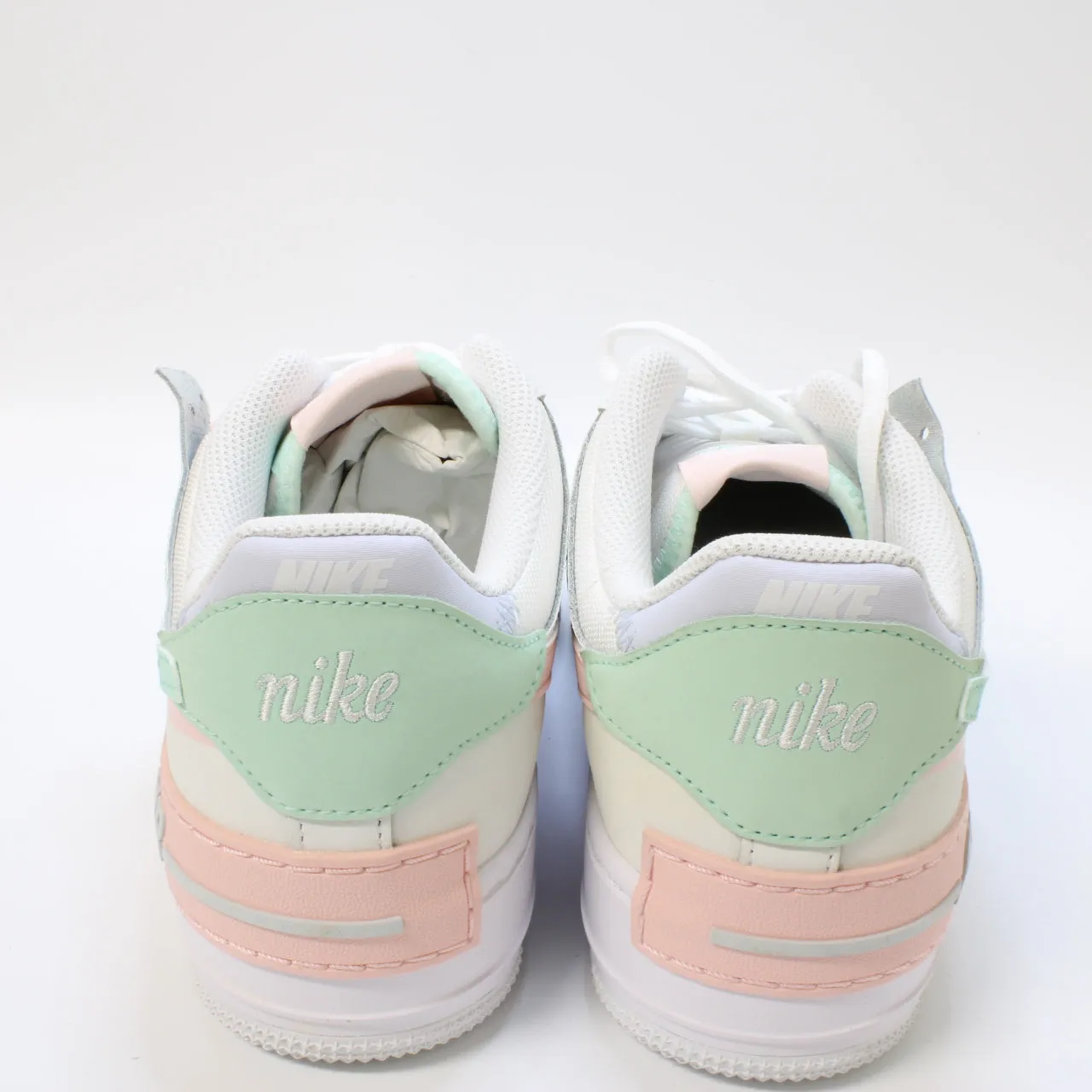Nike Air Force 1 Shadow White Atmosphere Mint Foam Football Grey Uk Size 7