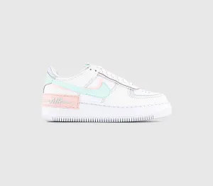 Nike Air Force 1 Shadow White Atmosphere Mint Foam Football Grey Uk Size 7