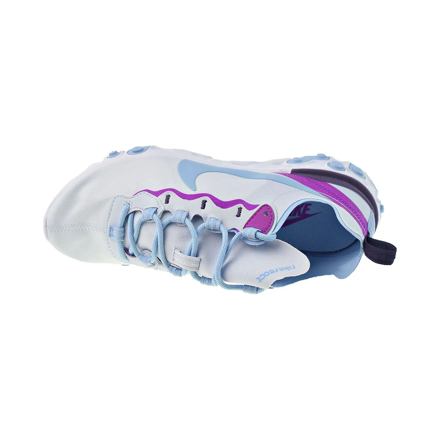 Nike React Element 55 Women's Shoes Football Grey-Psychic Blue