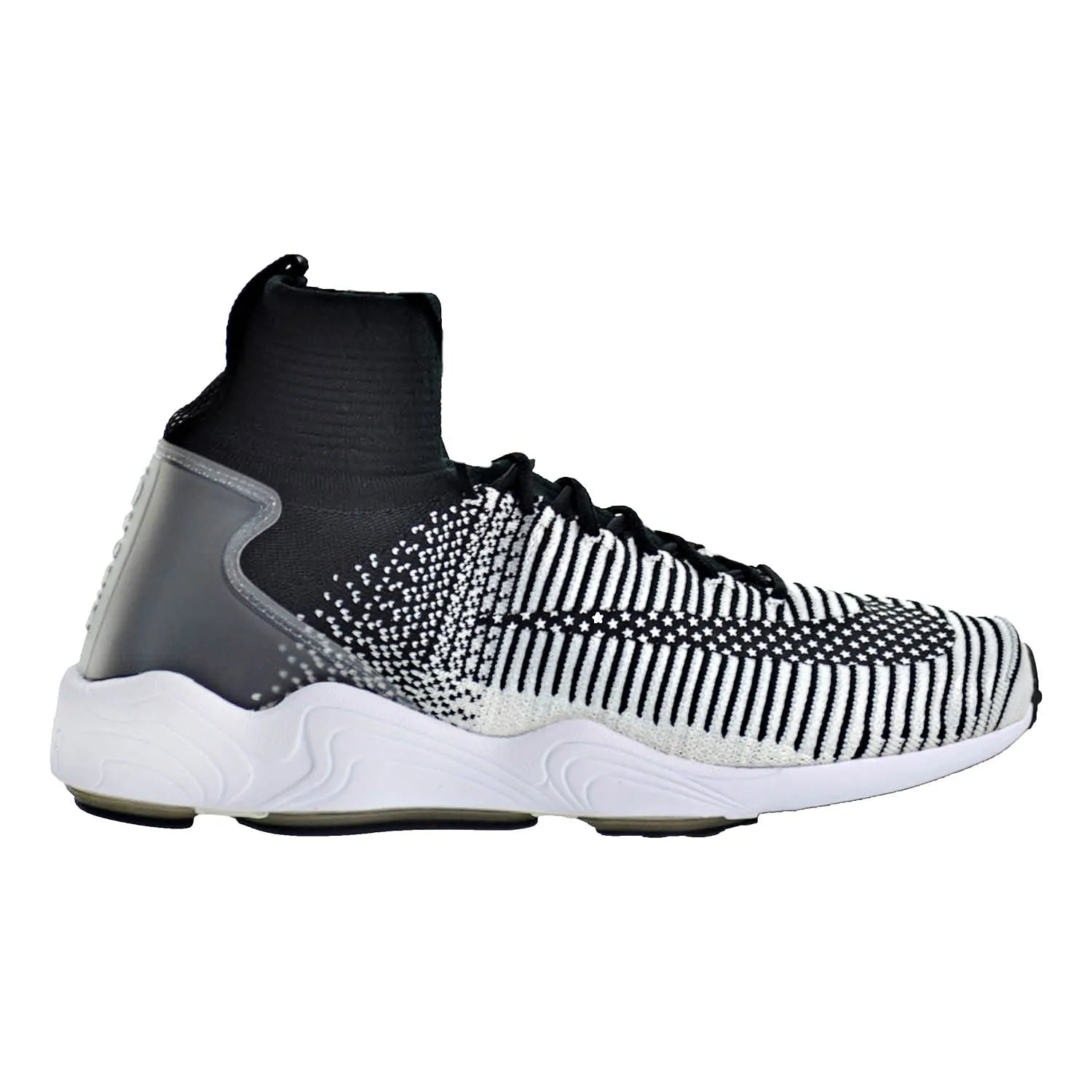 Nike Zoom Mercurial XI Flyknit FC Men's Shoes Black/White