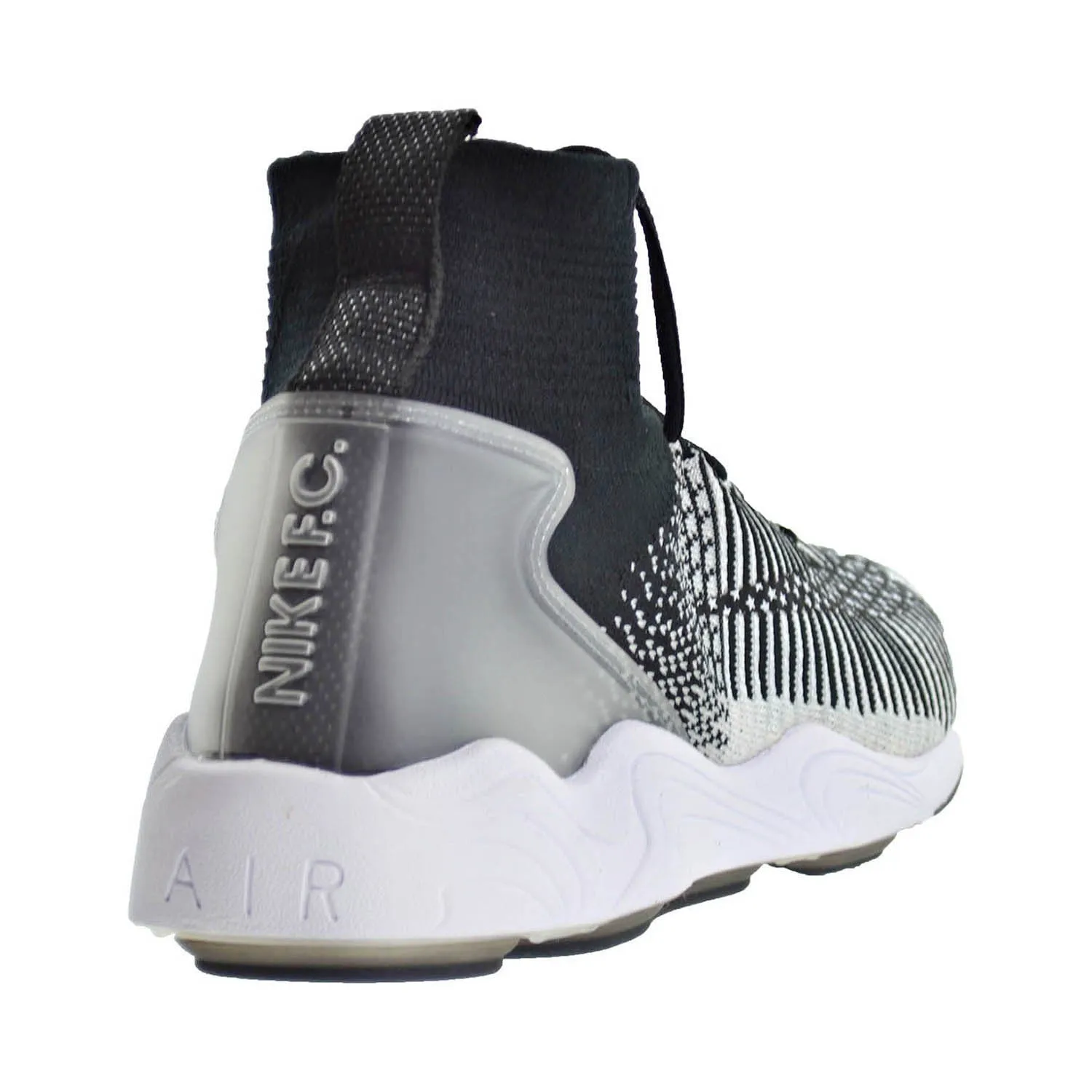 Nike Zoom Mercurial XI Flyknit FC Men's Shoes Black/White