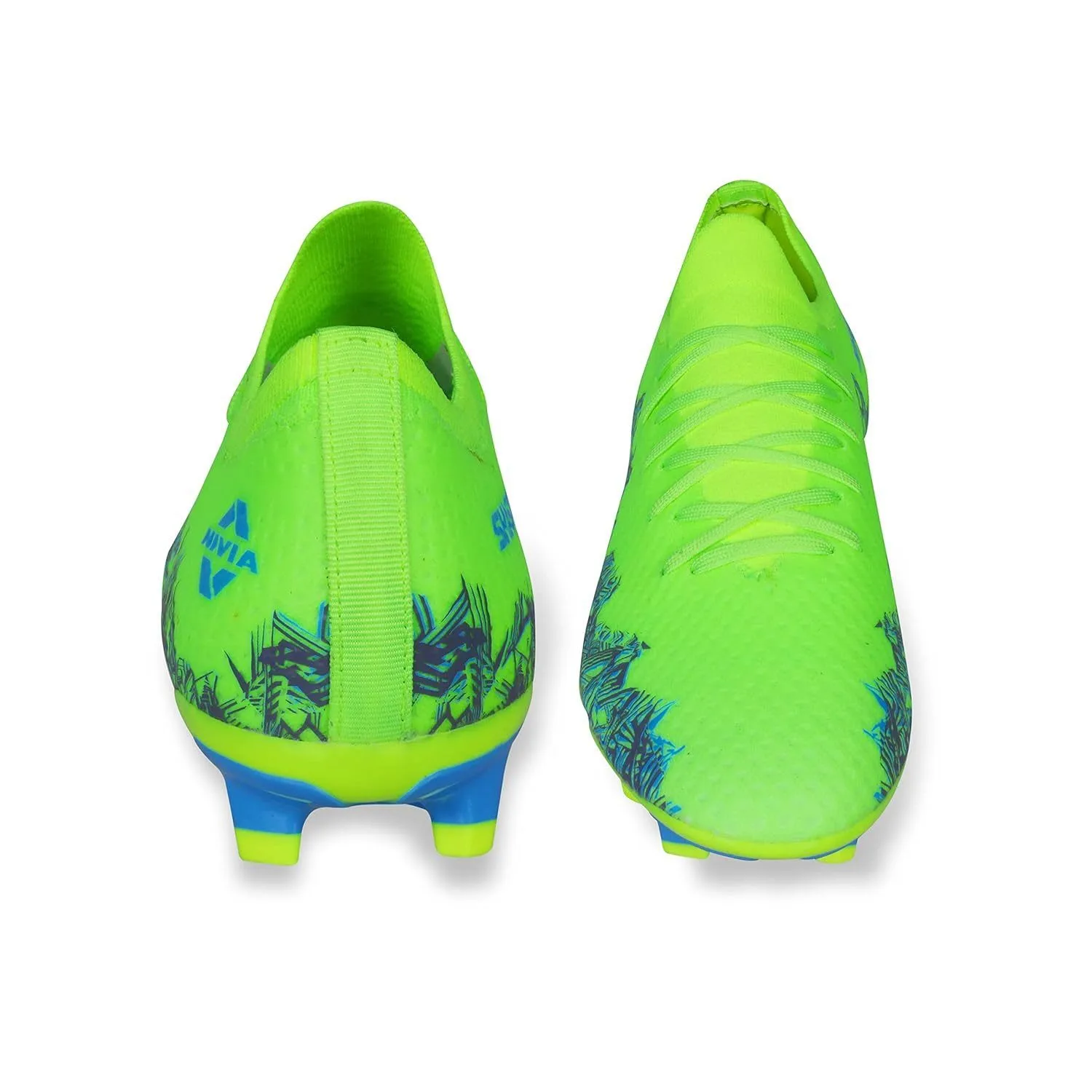 NIVIA SHASTRA FOOTBALL STUD (F.GREEN/LT.BLUE)
