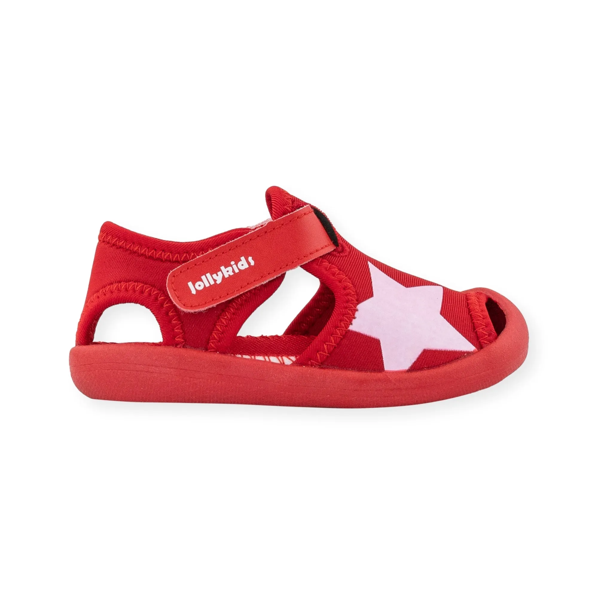 Nova Red Athletic Sandal by Jolly Kids