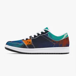 ODCI Designer Leather Sneakers - White/Black