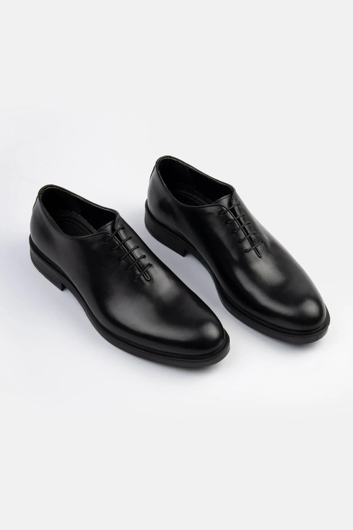 Oxford Black Leather Shoes