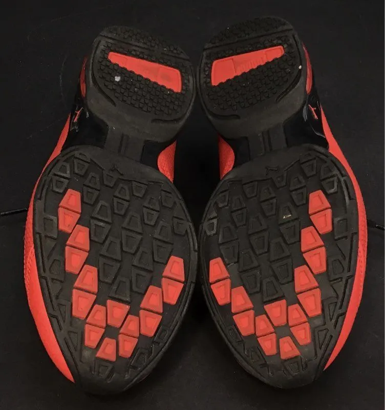 Puma Men's Reverb Mesh 18956203 Red Black Athletic Shoes - Size 9.5
