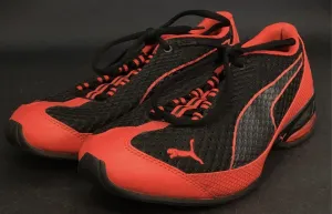 Puma Men's Reverb Mesh 18956203 Red Black Athletic Shoes - Size 9.5