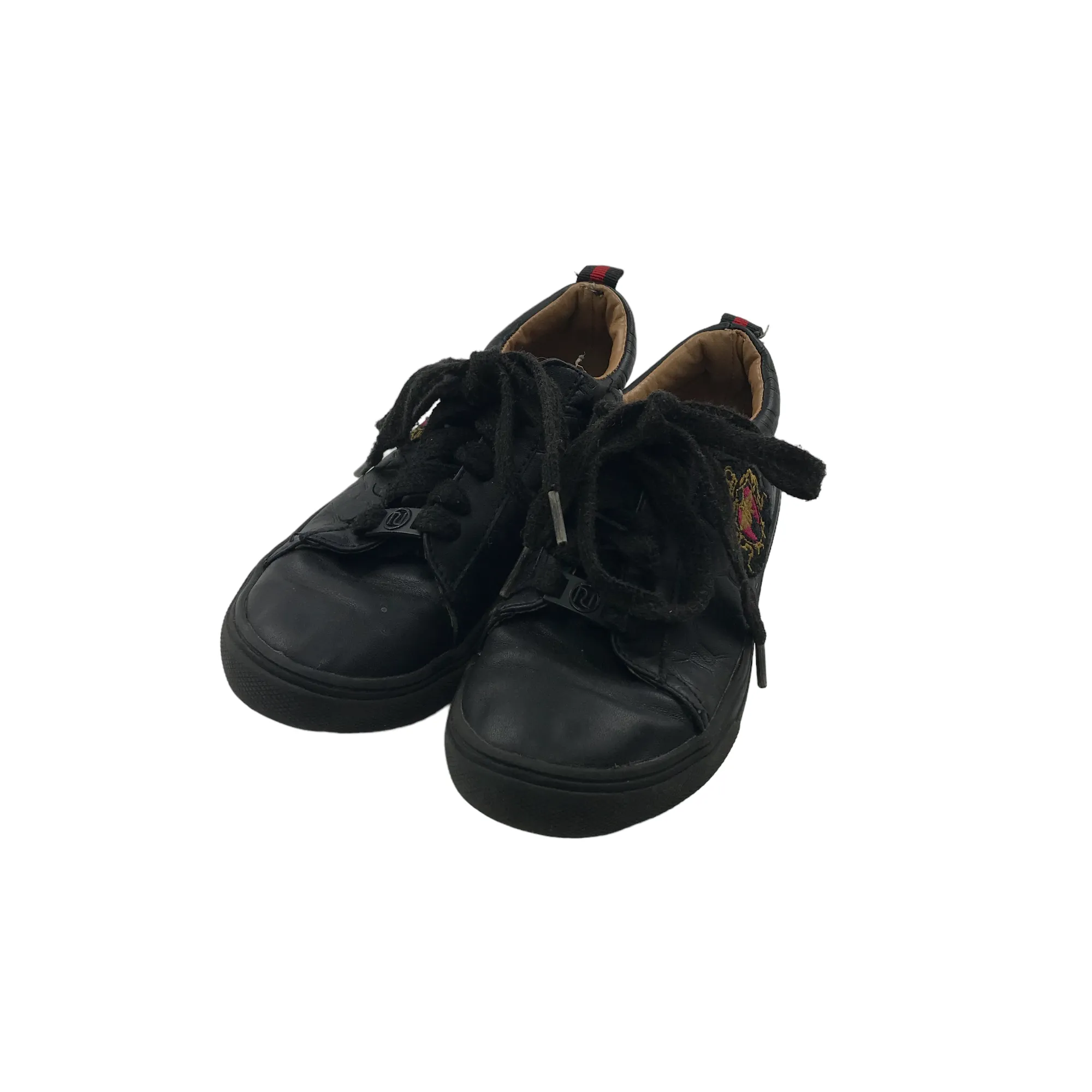 River Island Black Harry Potter Trainers Shoe Size 11 junior