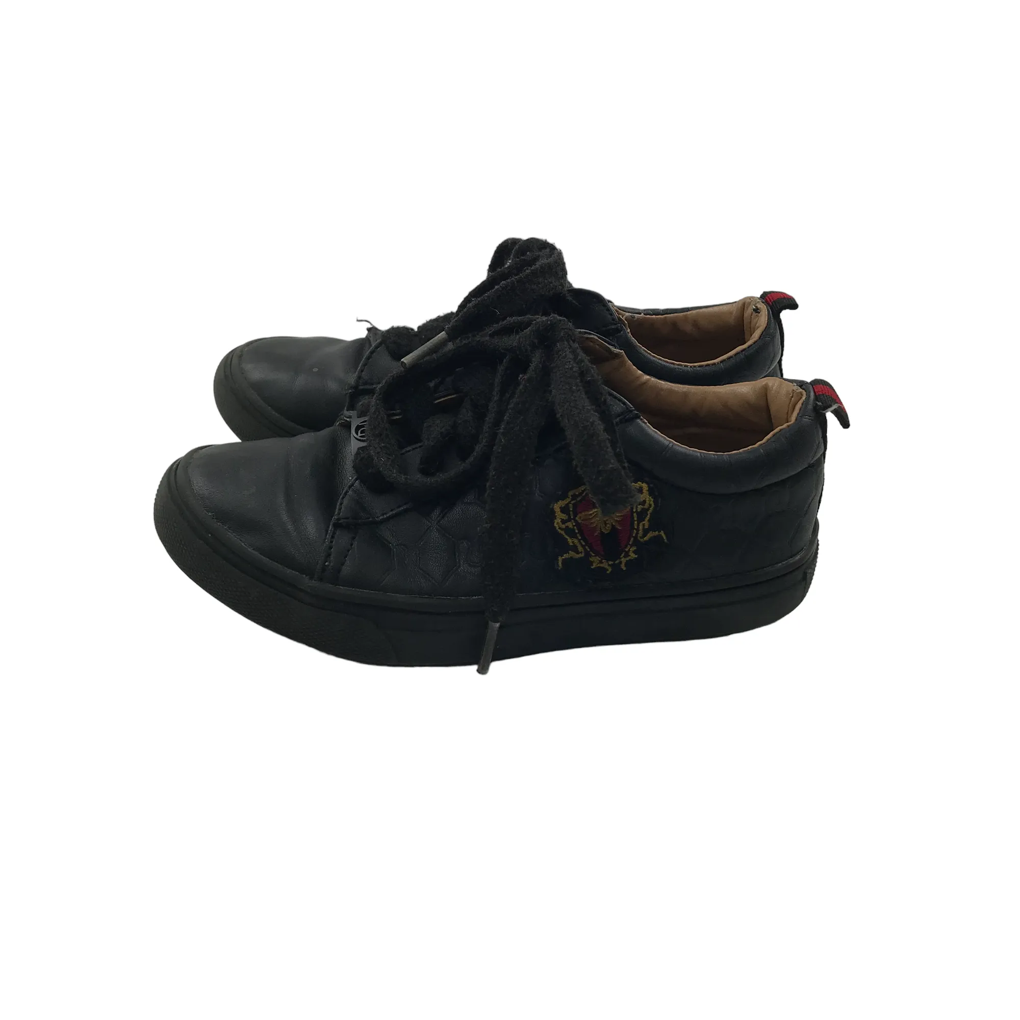 River Island Black Harry Potter Trainers Shoe Size 11 junior
