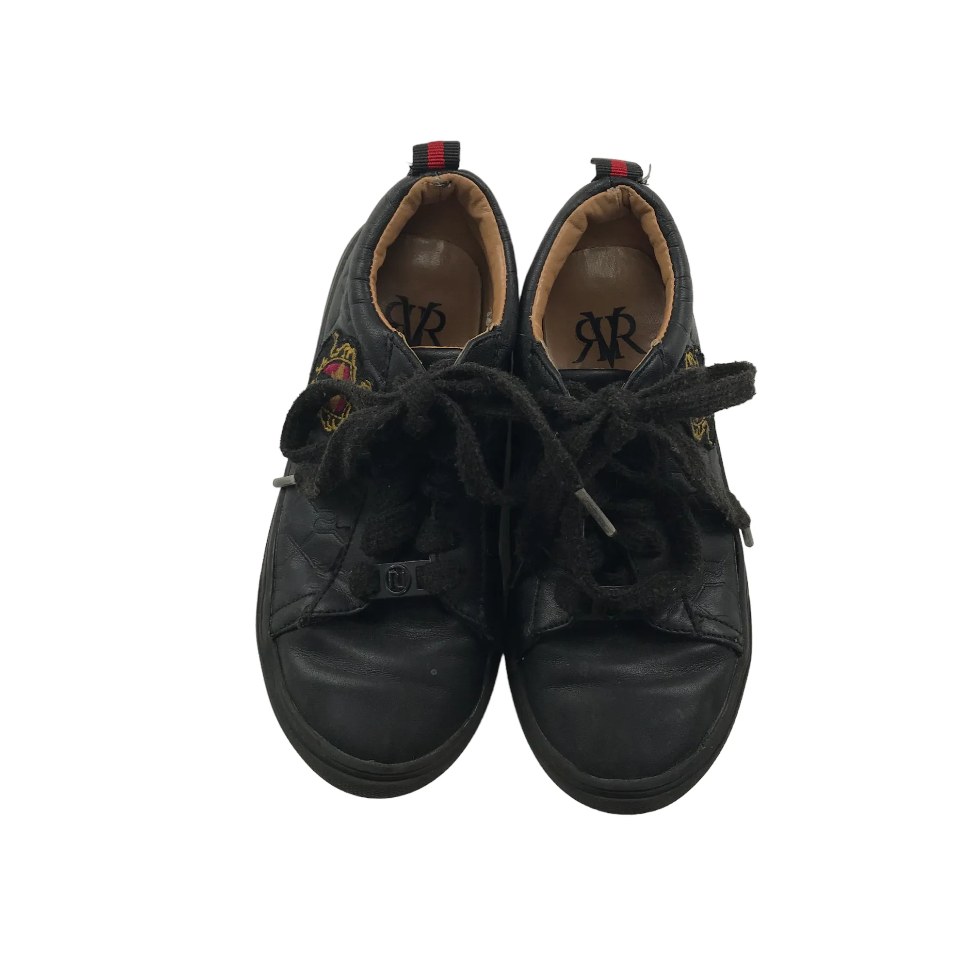 River Island Black Harry Potter Trainers Shoe Size 11 junior
