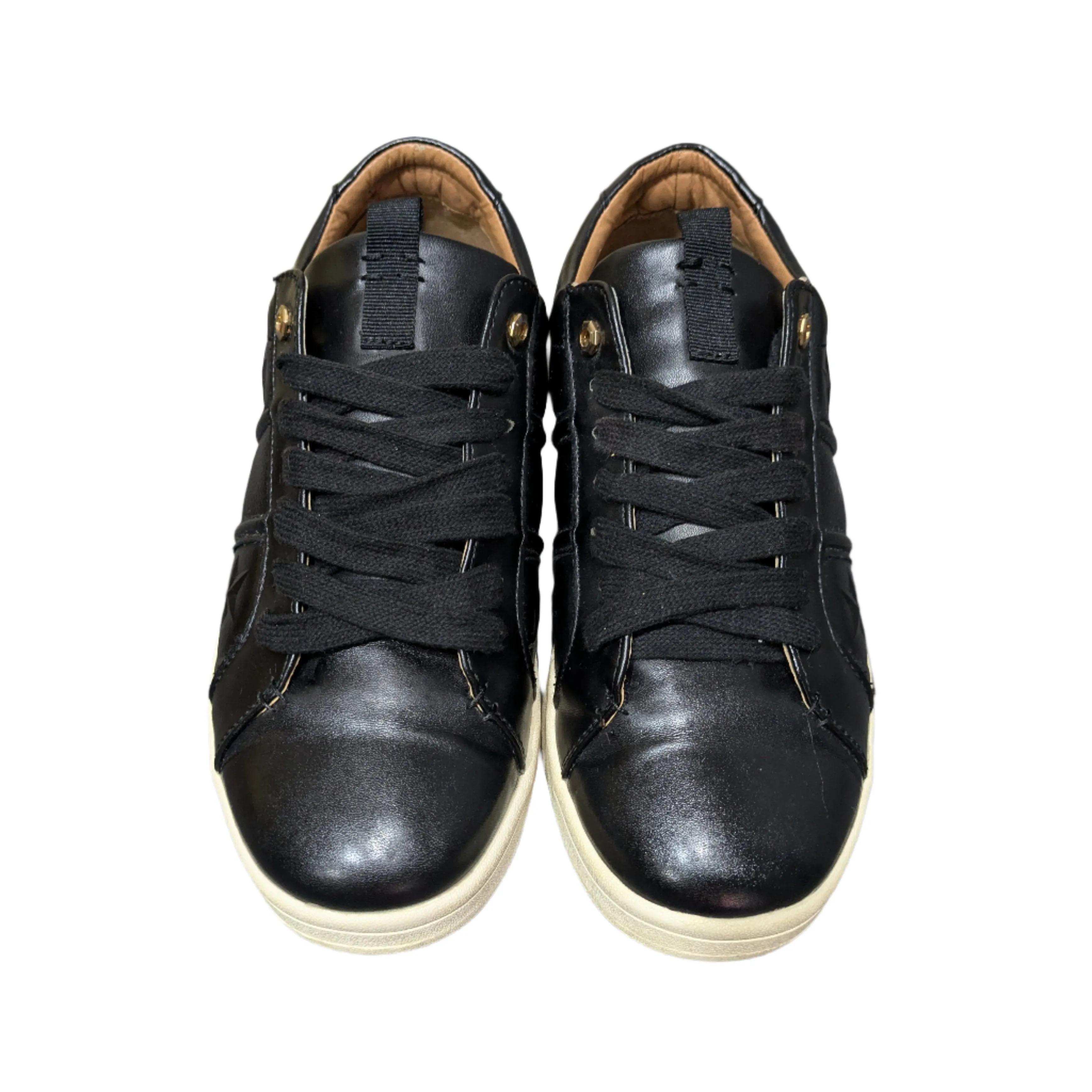 River Island Black Lace-Up Trainers - Men's (Size UK 8 / EU 42 / US 9)