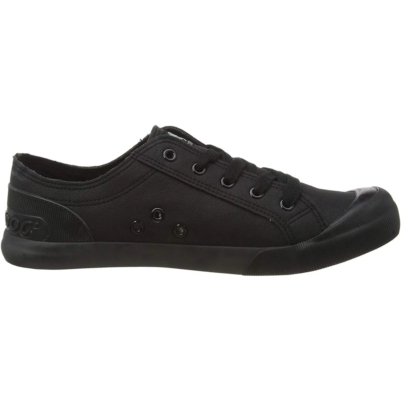 Rocket Dog Jazzin Black Womens Fable Canvas Trainers